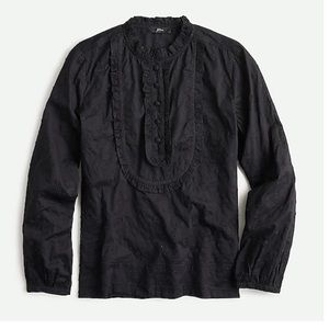 J Crew cotton eyelet shirt. size  XS